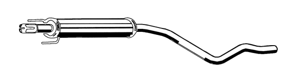 ASMET 05.167 Silenziatore centrale