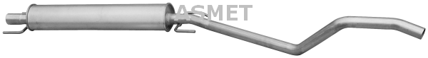 ASMET 05.182 Silenziatore centrale