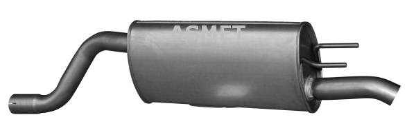 ASMET 05.191 Silenziatore posteriore