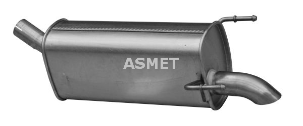 Silenziatore posteriore — ASMET 05.232