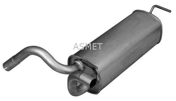 ASMET 05.237 Silenziatore posteriore