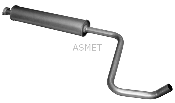 ASMET 05.247 Silenziatore anteriore