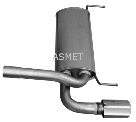 Silenziatore posteriore — ASMET 05.253