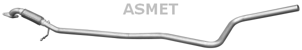 Tubo gas scarico — ASMET 07.148