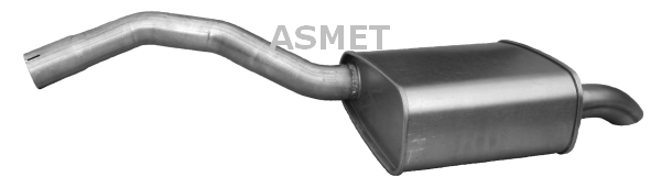 Silenziatore posteriore — ASMET 07.159
