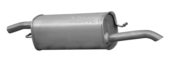 ASMET 07.176 Silenziatore posteriore