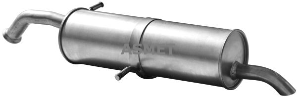 ASMET 08.093 Silenziatore posteriore