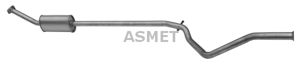 Silenziatore centrale — ASMET 08.073