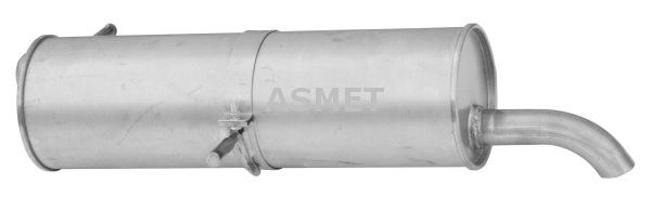 Silenziatore posteriore — ASMET 08.074