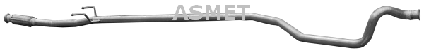 Tubo gas scarico — ASMET 08.081