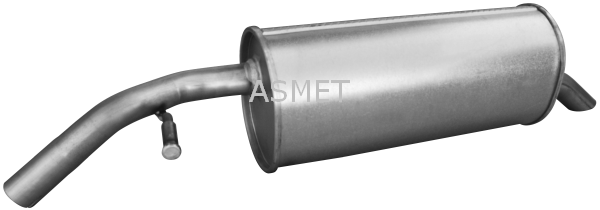 ASMET 08.087 Silenziatore posteriore