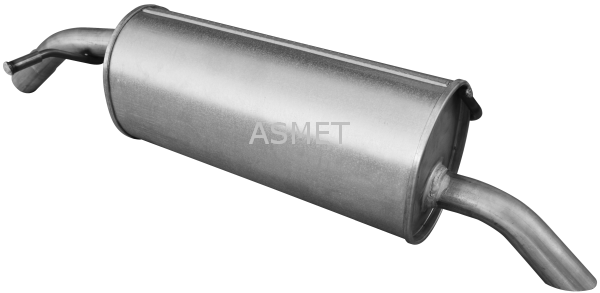 ASMET 08.090 Silenziatore posteriore