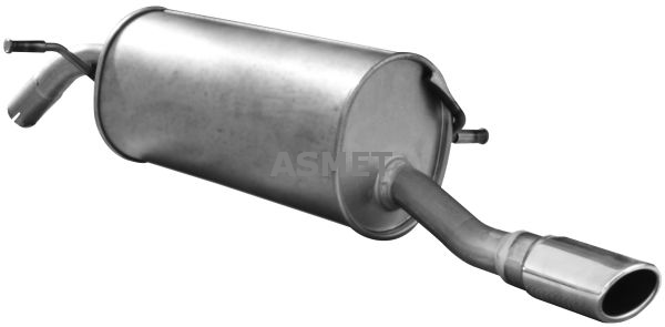 Silenziatore posteriore — ASMET 08.091