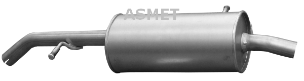 Silenziatore posteriore — ASMET 09.071