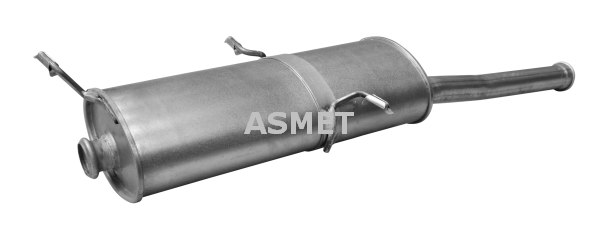 ASMET 09.093 Silenziatore posteriore