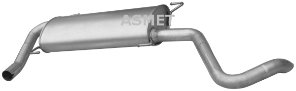 Silenziatore posteriore — ASMET 09.096