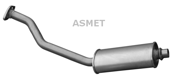 ASMET 09.097 Silenziatore anteriore