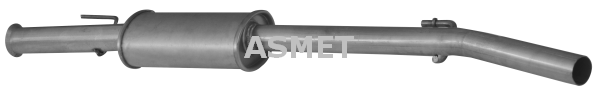 Silenziatore centrale — ASMET 10.074