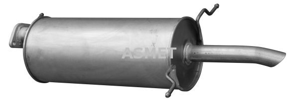 ASMET 11.007 Silenziatore posteriore