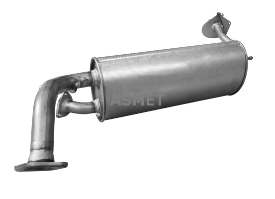 ASMET 13.034 Silenziatore posteriore