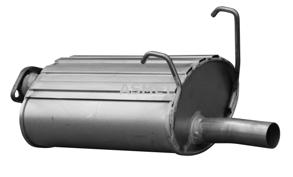 ASMET 13.019 Silenziatore posteriore