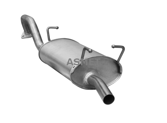 ASMET 14.059 Silenziatore posteriore