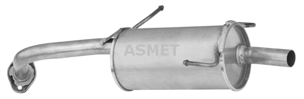 Silenziatore posteriore — ASMET 14.013