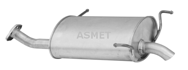 ASMET 14.040 Silenziatore posteriore