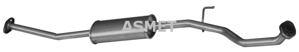 ASMET 14.045 Silenziatore centrale