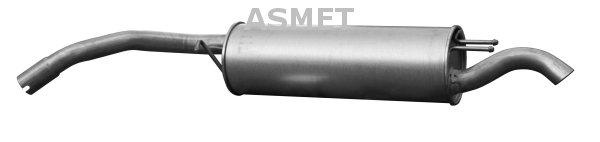 Silenziatore posteriore — ASMET 16.092