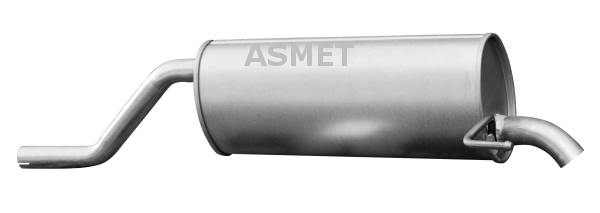 ASMET 16.097 Silenziatore posteriore