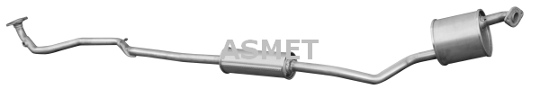 ASMET 22.009 Silenziatore centrale