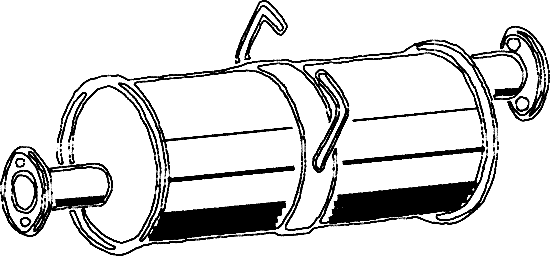 ASMET 28.006 Silenziatore posteriore