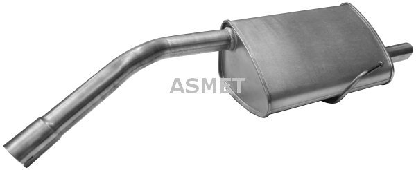 Silenziatore posteriore — ASMET 29.009