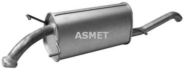 Silenziatore posteriore — ASMET 31.003