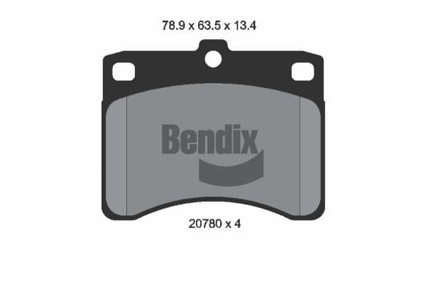 Brake pad set image