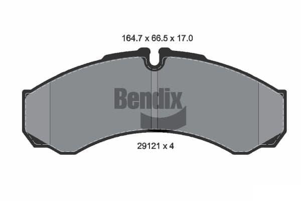 Pastiglie freno — BENDIX Braking BPD1151