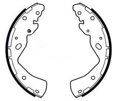 Ganasce freno — BENDIX Braking BXS1316