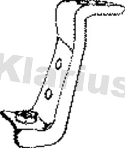 KLARIUS 430239 Supporto, Imp. gas scarico