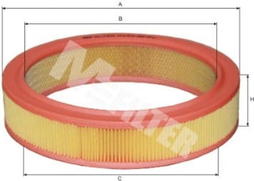 Filtro aria — MFILTER A 123