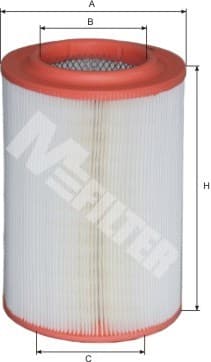 Filtro aria — MFILTER A 266