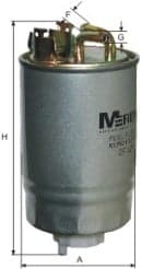 Filtro carburante — MFILTER DF 327