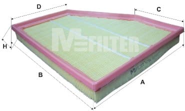 Filtro aria — MFILTER K 791