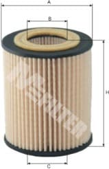 Filtro olio — MFILTER TE 637