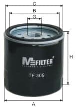 Filtro olio — MFILTER TF 309