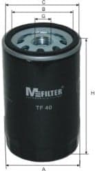 Filtro olio — MFILTER TF 40
