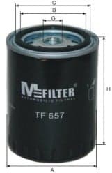 Filtro olio — MFILTER TF 657