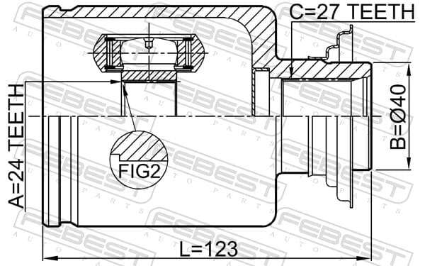 Joint set, drive shaft image