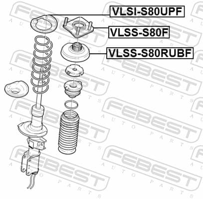 Suspension strut mount image