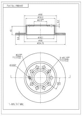 Brake rotor image